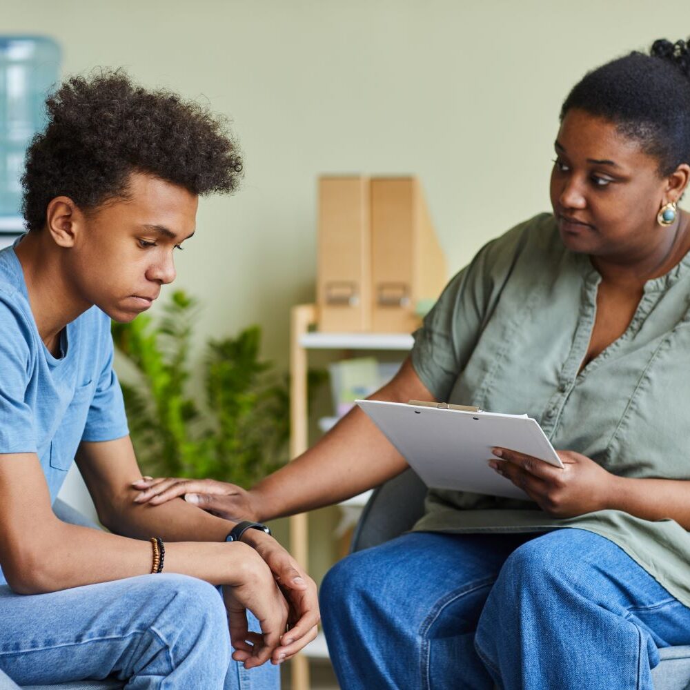 Child in community therapy